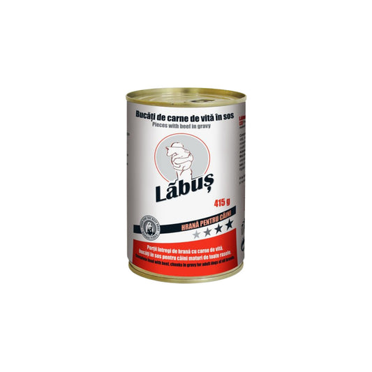 Labus, Conserva hrana umeda, caini, vita, 1250g