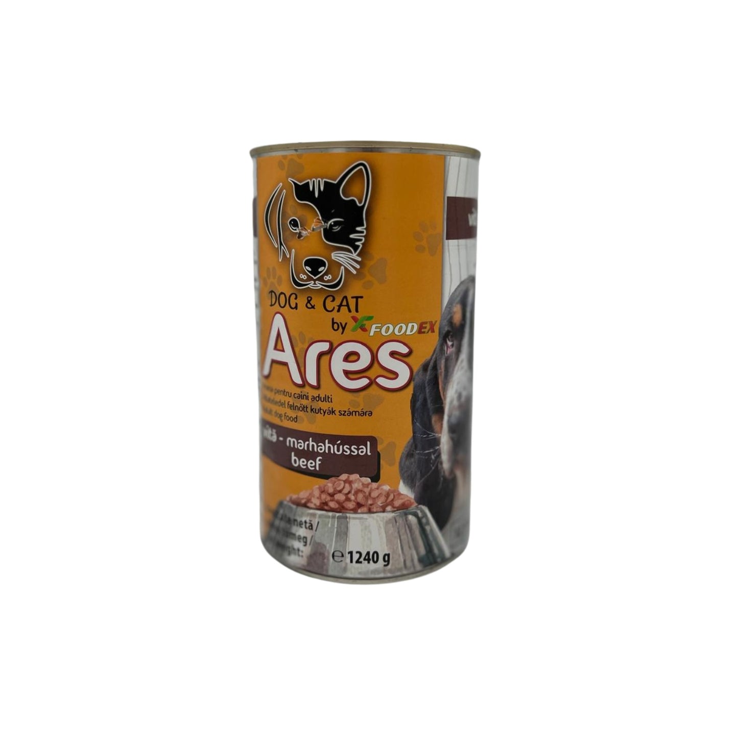 ARES,Hrana umeda Ares cu vita 1240g