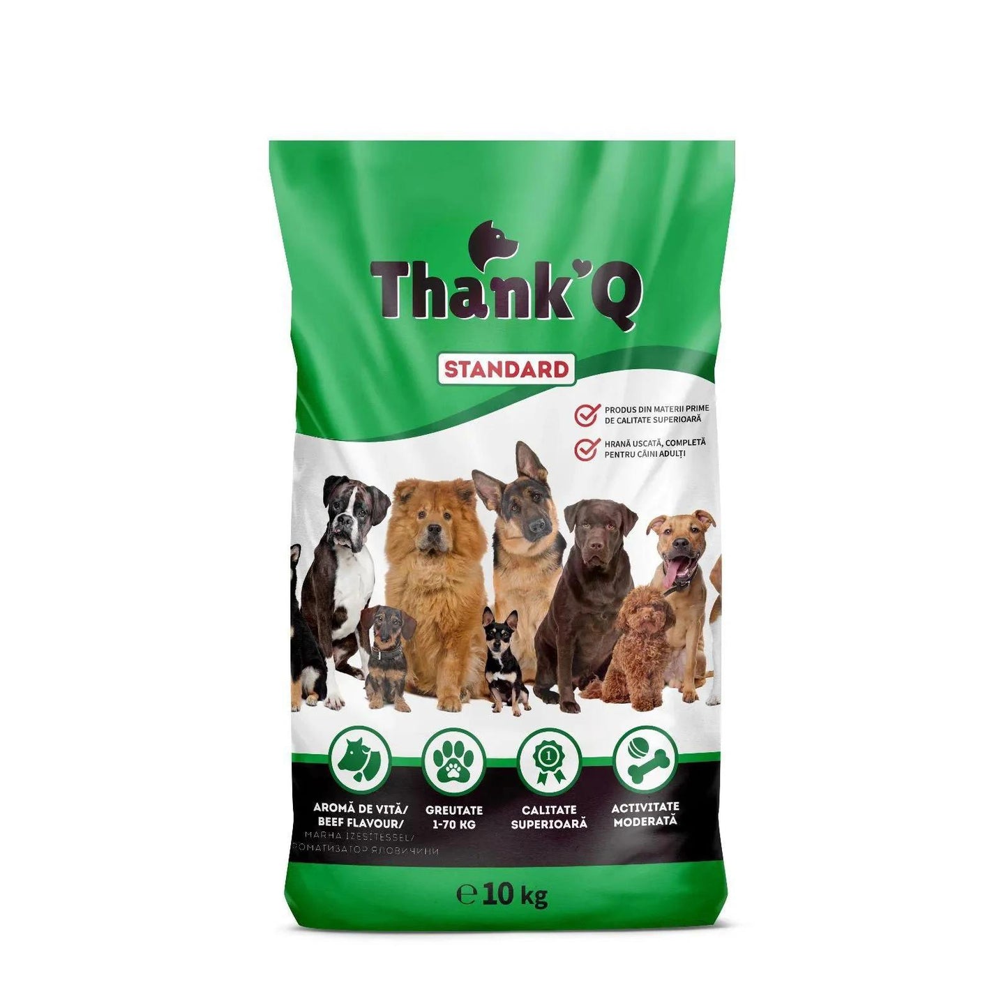 Hrana caini Thank Q, 10kg vita