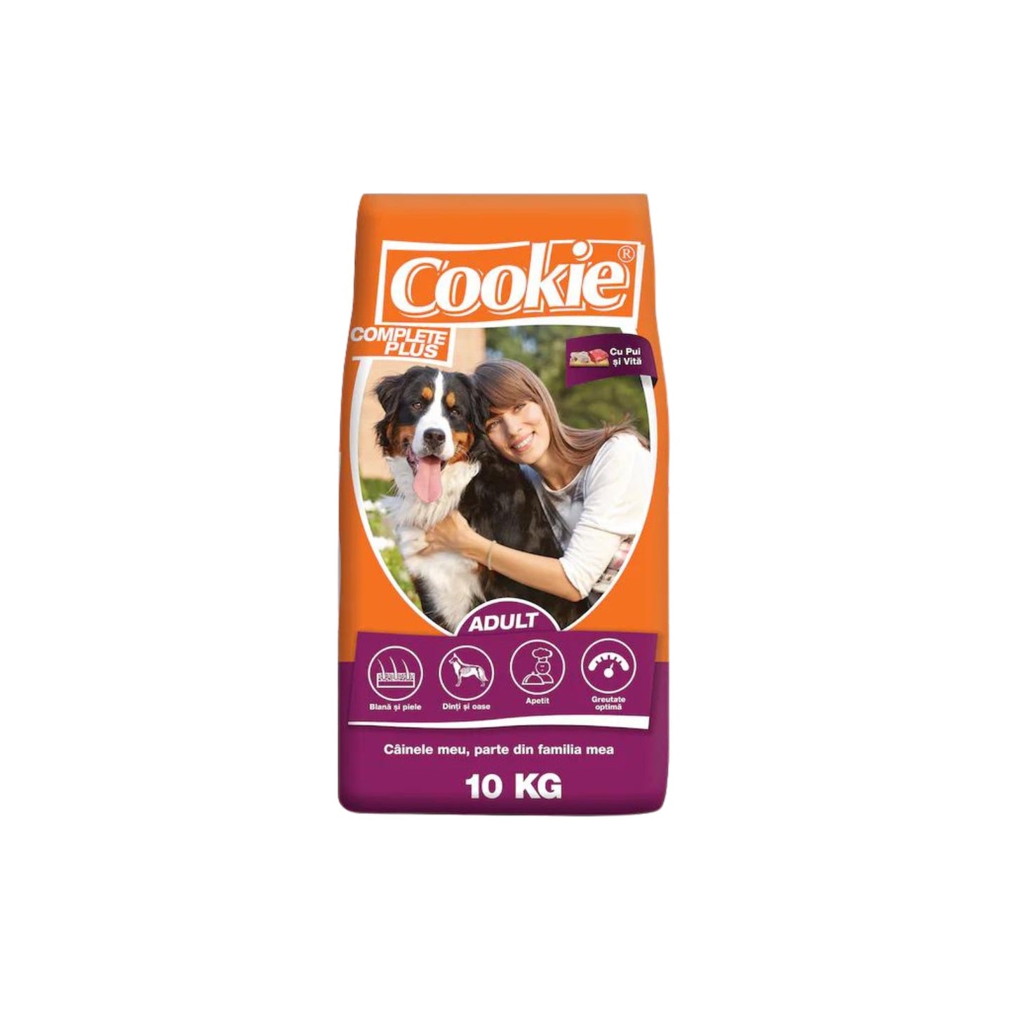 Cookie Complete Plus Pui si Vita 10 kg