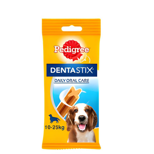 Recompense pentru caini Pedigree Dentastix Mono, Talie Medie, 77g