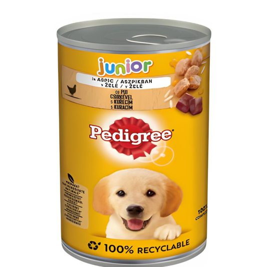 Hrana umeda pentru caini Pedigree Junior, Junior, Conserva 400g