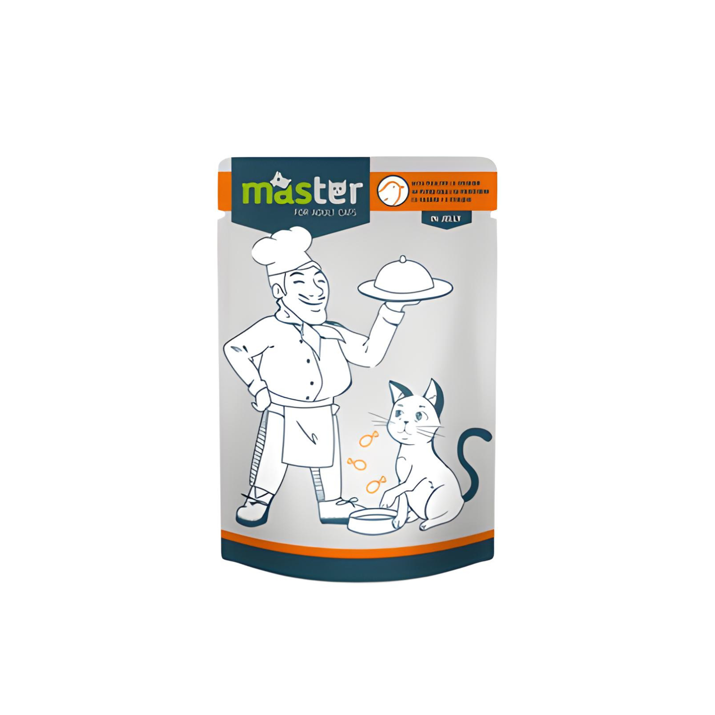 Hrana umeda pentru pisici, Master, pasare in sos, 80 g