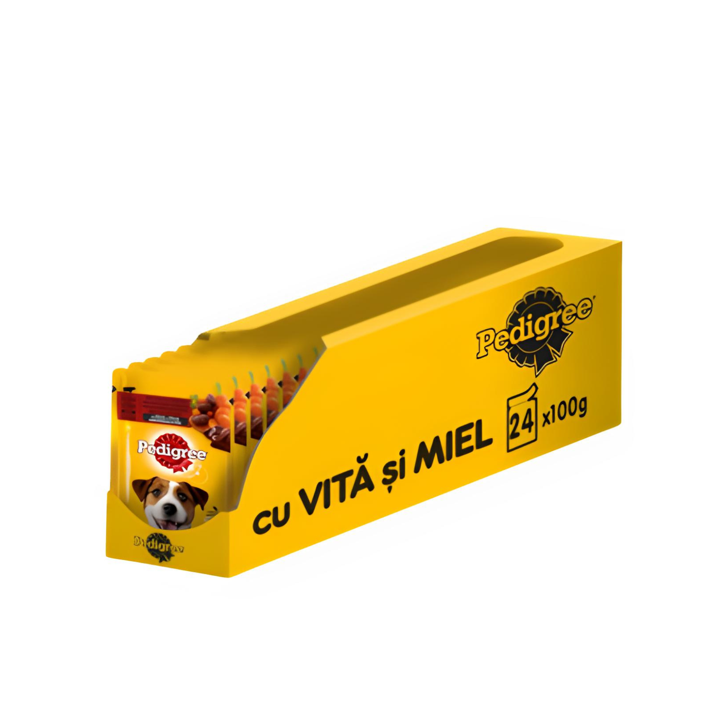 Hrana umeda pentru caini Pedigree Adult, Vita & Miel, 100g