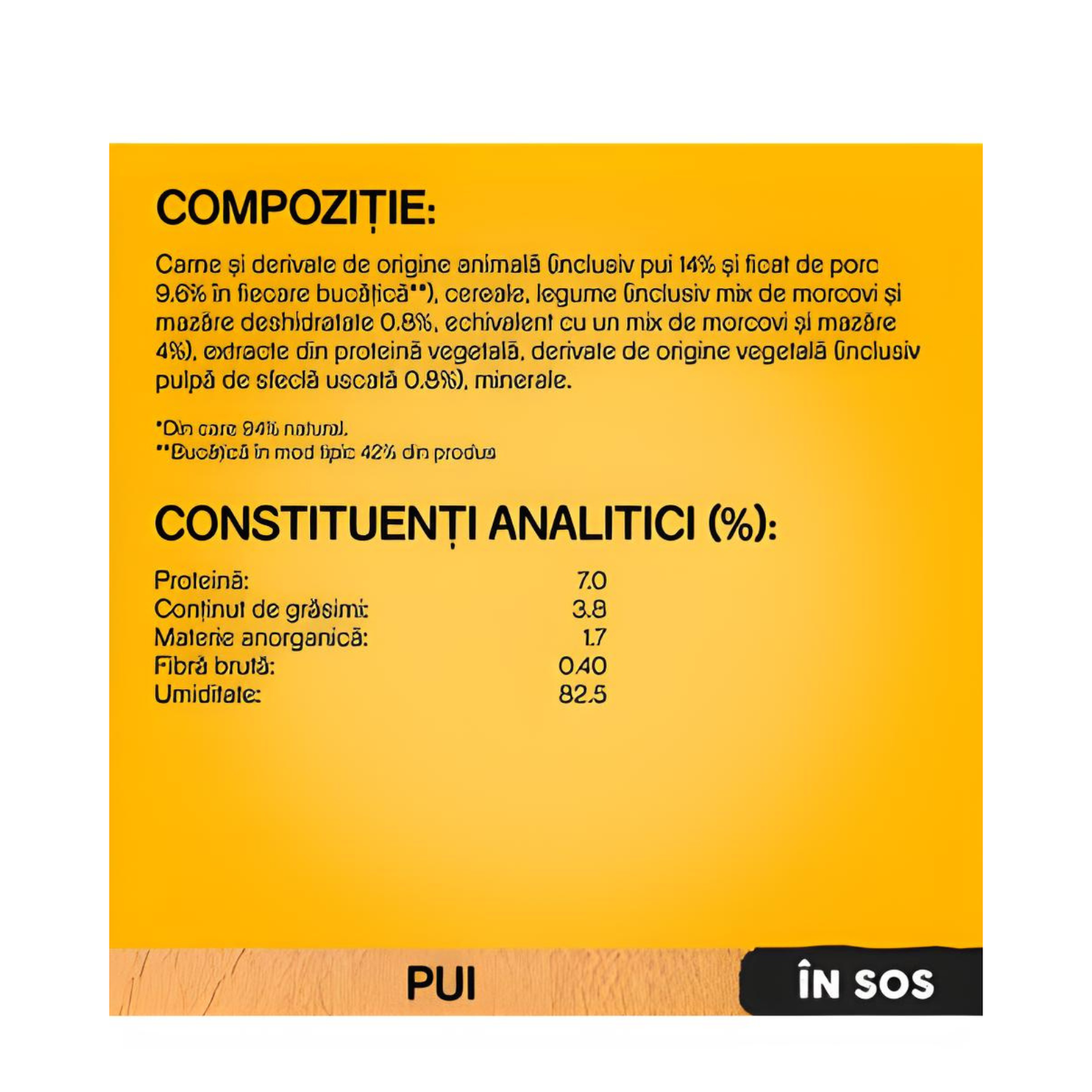 Hrana umeda pentru caini Pedigree Adult, Pui 100g