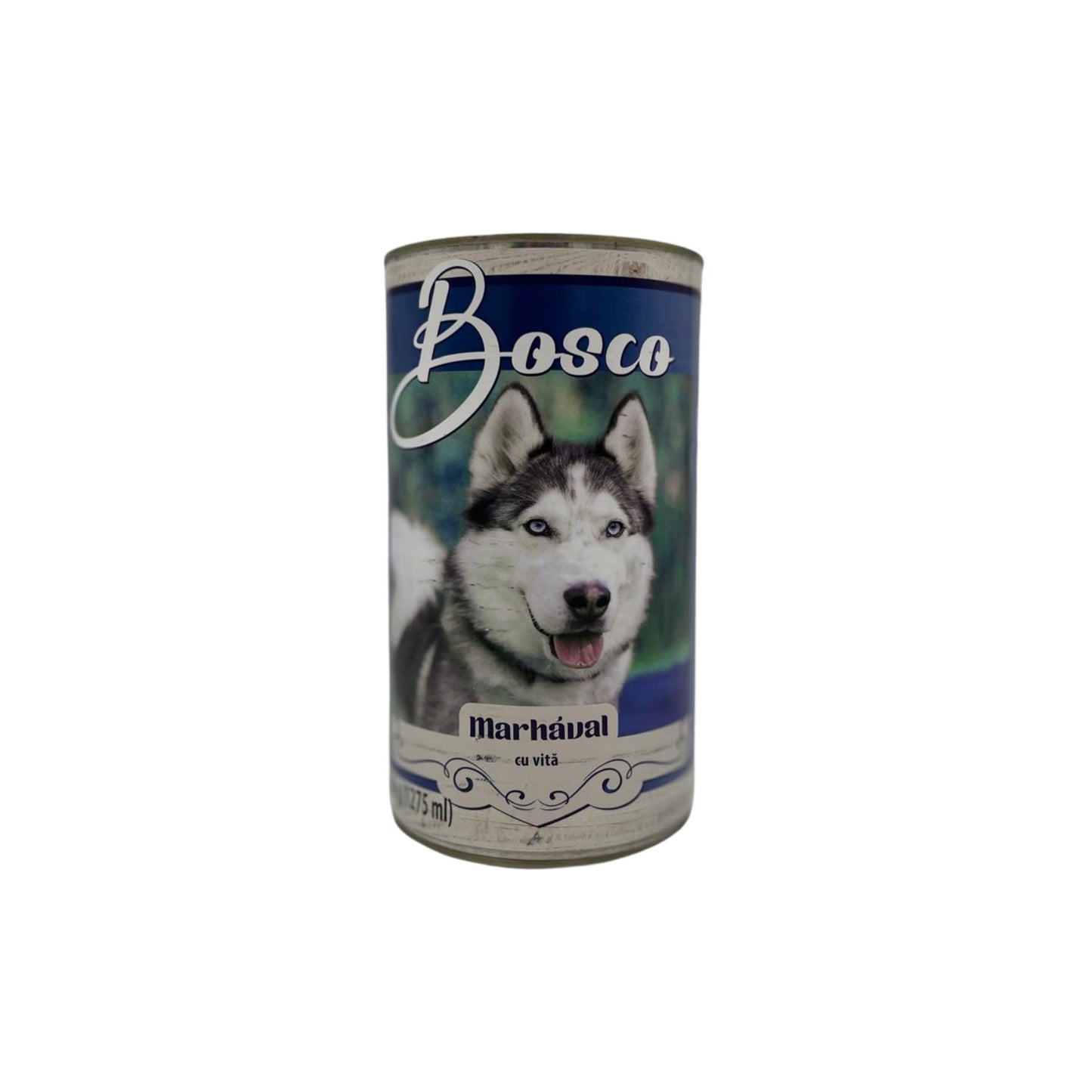 BOSCO,Hrana umeda Bosco cu vita 1240g