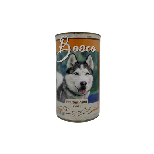 BOSCO,Hrana umeda Bosco cu pasare 1240g