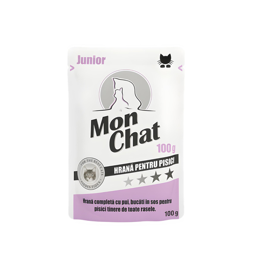 Mon Chat, Hrana umeda junior, 100g